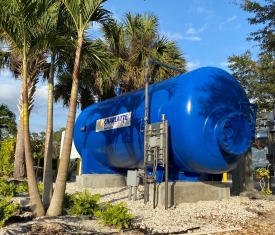 Réservoir 26 500L 14B - sans vessie - sous-pression - avec compresseur Floride – Collier County